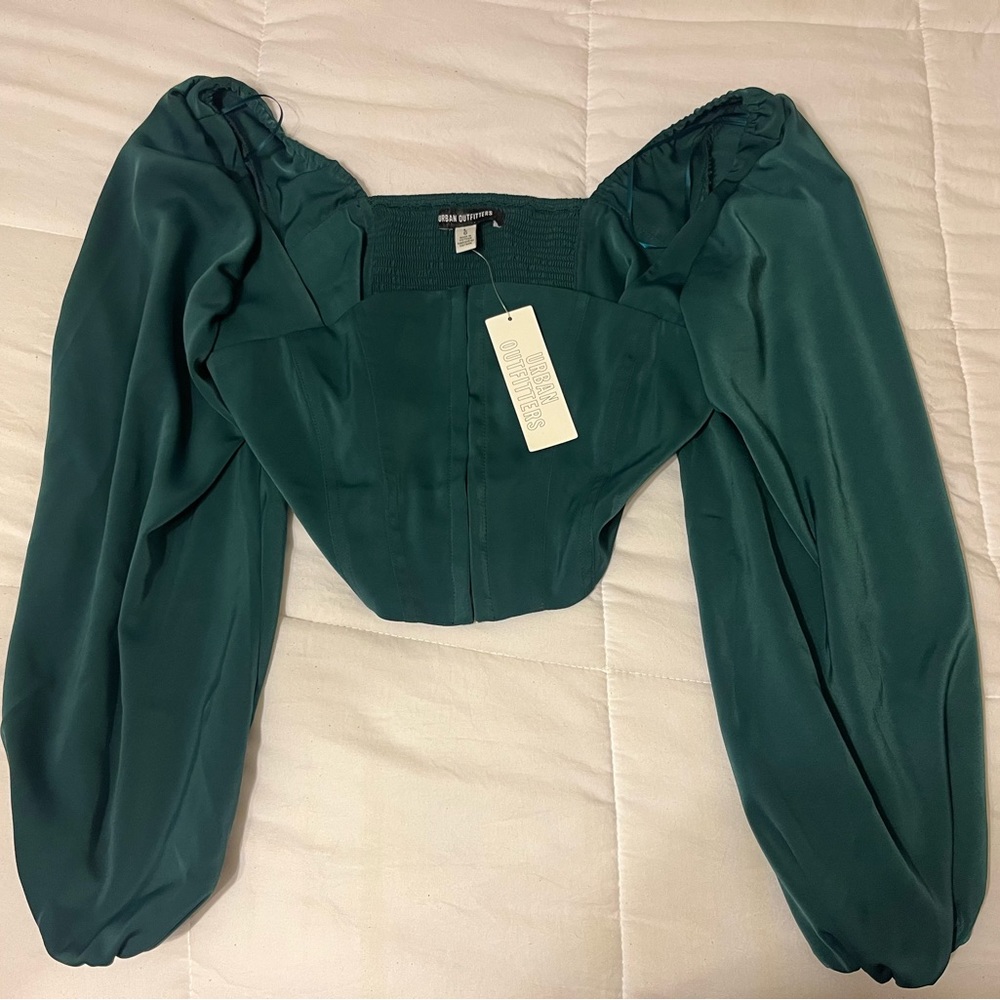 Urban outfitters long-sleeve crop top